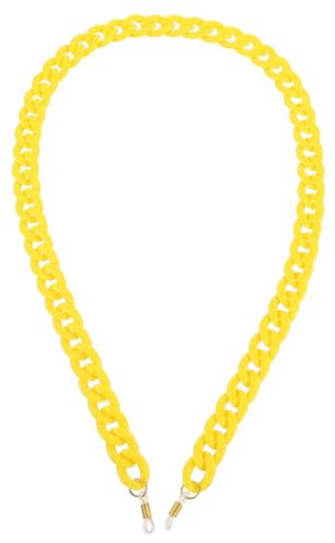 COSMEVIVI Sonnenbrillenkette Brillenkordel Aus Acrylmaterial Kettenanhänger Für Brille Schlichtes Design Feine Verarbeitung Wiederverwendbar