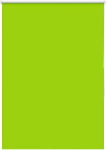 vidaXL Verdunkelungsrollo Grün 95x175 cm Stoffbreite 90,7 cm Polyester, Rollo, Klemmfix, Thermorollo, Verdunklungsrollo, Klemmrollo, Fensterrollo