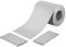 HOLZBRINK Fascia strisce frangivista in PP 19 cm x 26 m con 25 clip di montaggio | Strisce per ringhiere balconi privacy, giardino | grigio (RAL 7040)