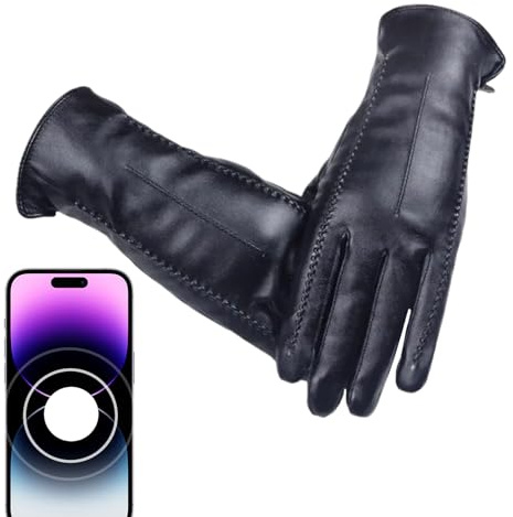 Guantes De Invierno Para Mujeres - Para Clima Frío Con Forro Polar Que Abriga Las Manos,Guantes De Invierno Para Damas - Para Conducir Ciclismo Desplazamiento Diario Bicicleta Montar Senderismo