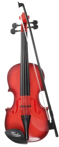 SOPOTUTU Violino Giocattolo per Mini in Plastica Sicura, Strumento Musicale Didattico per Principianti, Regalo Educativo per Sviluppo Musicale e Creatività Infantile