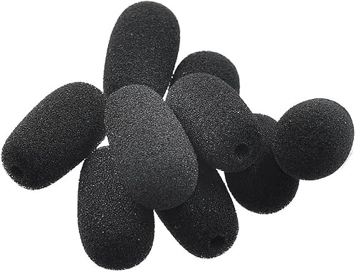 Blue Parrott B350 Foam Replacement for BlueParrott B450 B550 C400 S450 B250 B350 Headset Windscreen Mic Cover, 10-Pack