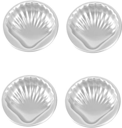 UPKOCH 4stücke Aluminiumlegierung Diy Backform Schalen Für Kuchen Dekoration Hochtemperaturbeständige Shell Formen Für Kreative Desserts Für Geburtstagsfeiern Und Hochzeiten