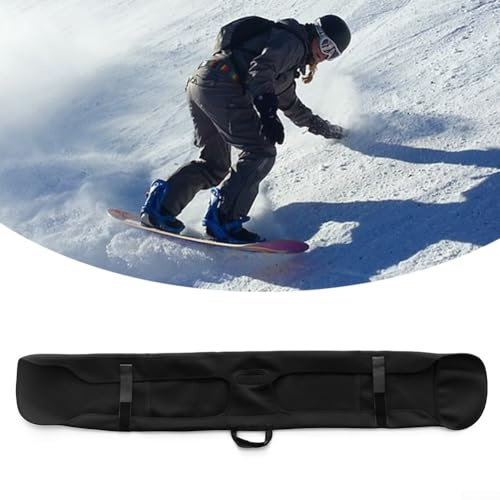 Sac de Ski Double rembourré pour 1 à 2 Paires de Skis et bâtons 152 x 26 cm