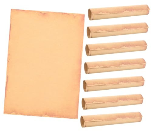 NUOBESTY 32 Blatt Vintage-Briefpapier aus Kraftpapier briefpapier personalisiert personalisiertes briefpapier Papier für Einladung Washi-Papier Druckerpapier leeres Briefpapier Schreibwaren