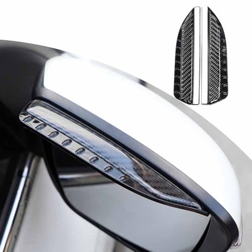 2Pcs Car Side Mirror Rain Guard, Car Mirror Rain Eyebrow, Car Side Mirror Visor Rain Eyebrow Suitable For Cars, SUVs, Truck ﻿