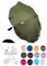BambiniWelt by Rafael K. Sonnenschutz universal [Sonnenschirm für Kinderwagen] Buggy UV Schutz 50+ mit Universalhalterung biegsamer Schirm für Rund- und Ovalrohre verstellbar (olive)