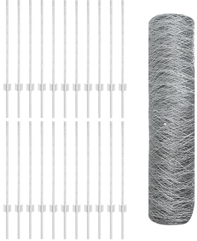 vidaXL Clôture avec poteaux Argent 0,8 x 50 m Acier, Clôture extérieure durable pour jardin et terrasse, barrière personnalisable, panneaux résistants aux intempéries