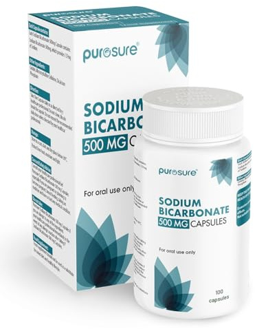 Purosure Sodium Bicarbonate 500mg Capsules - Pack of 100