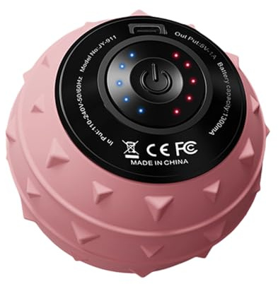 Massageball für Muskeln | Hand-Tiefgewebe-Muskelroller | Hautfreundliches elektrisches Massagegerät für Nacken, Beine, Taille und Rücken | ideal für Fitness-Recovery & Entspannung