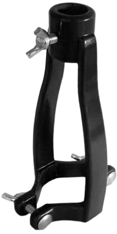 Square Hole Drill Bit Adapter Versatile Mortising Attachment for Drill Press Black