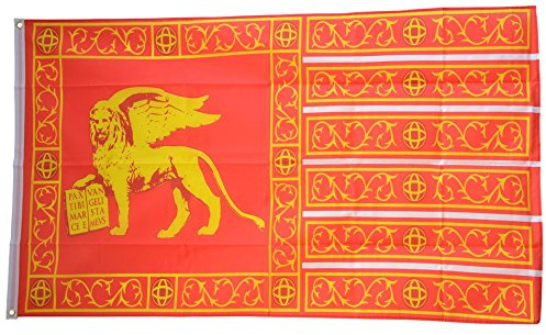 Flaggenfritze Fahne/Flagge Italien Venedig Republik 697-1797 + gratis Sticker