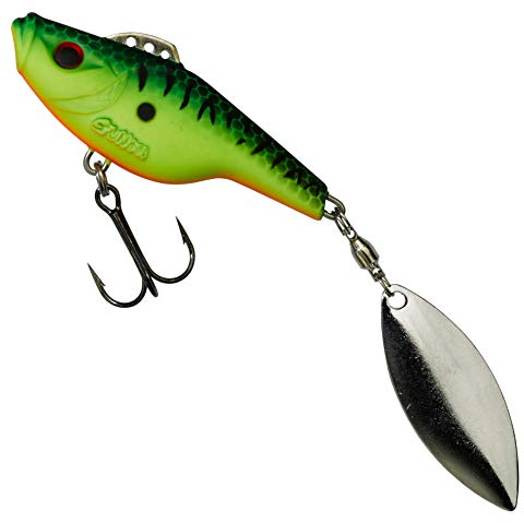 Gunki JIGER 55 S 31,3g 5,5cm Bleikopfspinner Jigspinner, Gunki Farben:Mat Fire Tiger