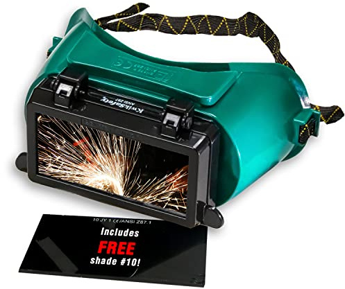 KwikSafety - Charlotte, NC - EAGLE EYES Welding Goggles Flip-Up [ANTI-FOG Snug FIT] Shade 5 + Shade 10 Industrial ANSI Ventilation Safety Plasma Jet MIG Torch Flame Cutting Gas Oxy-Acetylene/Green
