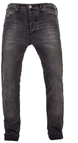 John Doe Ironhead XTM Motorrad Jeans Herren Stretch mit Protektoren Black 38/36
