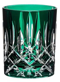 RIEDEL Laudon Tumbler - Dunkelgrün - Einzelpackung, Trinkglas, Kristallglas, Nur Handwäsche – Veredelte Produkte - 1515/02S3DG
