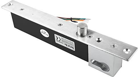 Elektrisches Einsteckschloss, Statuserkennung, Gerades Plattendesign, Präzises Schmales Elektrisches Fallriegelschloss für Metalltüren