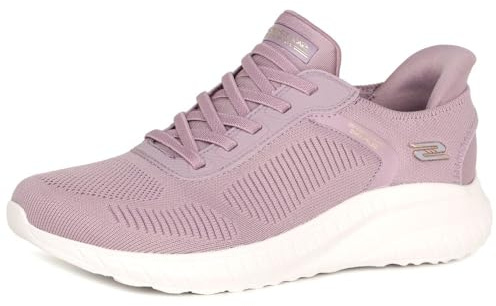 Skechers Slip-Ins: BOBS Sport Squad Chaos - Current Muse 117497-LAV, Women Sneakers,Sports Shoes, Purple, 37 EU