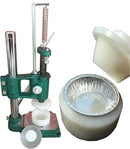 YXZYFPP Máquina Manual para Hacer Tartas de Huevo Máquina prensadora de Tartas de Huevo con máquina formadora de Corteza de Tarta de Huevo Adecuada para el hogar, Restaurante, pastelería