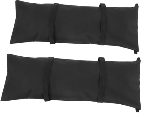 ANDRESLAD 2piezas Saco De Arena Oxford para Toldos y Carpas Resistente Al Viento y Lluvia Bolsa De Pesas para Jardín y Terraza Unidades