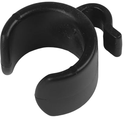 10 x Mikrofon-Kabel-Clips für Smartphone- und Tablet-Kabel, Kunststoff-Kabelklemmen für sicheres Kabelmanagement im Studio und zu Hause (25 mm)