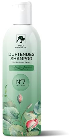 Champú Aromático para Gatos y Perros | Fórmula Hidratante y Suave para Gatos y Perros Sensibles con pH 5.5 Balanceado | Ideal para Pelo Largo, Sedoso y con Brillo Natural Duradero | 275 ml