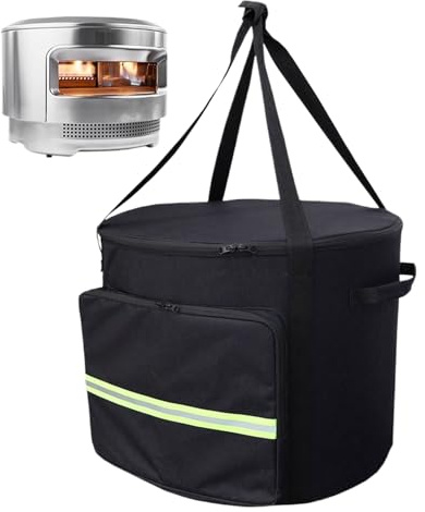 Transportväska för pizzaugn | bärväska för trädgårdsgrill, bärbar förvaringsväska för utomhusbruk, familj, restaurang, campingbil, fest, resor