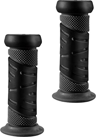 CRDARAAV Empuñaduras de manillar de bicicleta para niños y niñas, color negro, 9,5 x 4 cm