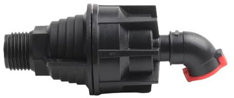 Arroseur automatique rotatif à 360° 1/2 pour irrigation agricole, pelouse et jardin - Arroseur réglable à bascule ABS avec pointe en métal, 1