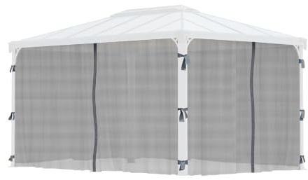 Palram Canopia Moskitonetz für Pavillon // passend für den Pavillon Martinique 4300