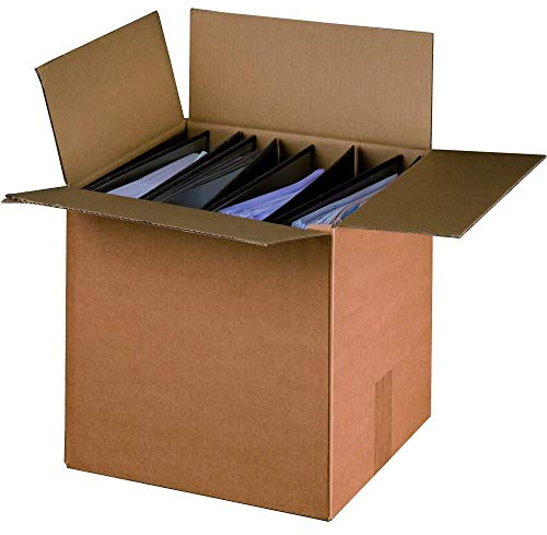 Ropipack Versandkarton für Ordner Faltkarton Ordnerversandkarton 325 x 290 x 335 mm für 4-5 Ordner 10 Stück