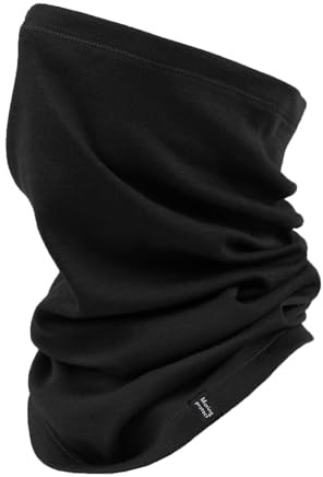 Merino Protect Merino Wool Neck Gaiter Unisex Breathable Face Mask Lightweight Neck Warmer Motorcycle Hiking Hunting