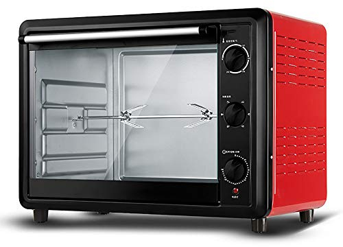 Mini cocina con horno, horno doble de 60 l, perilla lujosa, fácil de operar, ahorra tiempo y energía, el control de temperatura independiente de las tuberías superior e inferior es una buena ayuda p