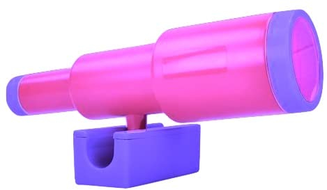 Rebo® Garden Climbing Frame Accessories, Play Houses & Dens – Kid’s Play Telescope Pink
