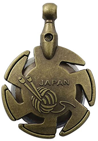 XGNG Yarn Cutter Pendants, Antique Metal Thread Cutter Round Shape Cutter Tools for Sewing