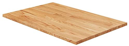 INLIFE 343012 - Piano per lavabo, 60 x 40 x 1,5 cm, in legno massello trattato, 3,11 kg