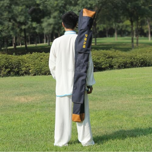 Miuxe Übergroße Schwerttasche, Doppellagig, Kampfsport, Schwert, Waffe, Schwerttasche, Multifunktionale Tasche Mit Schultergurt