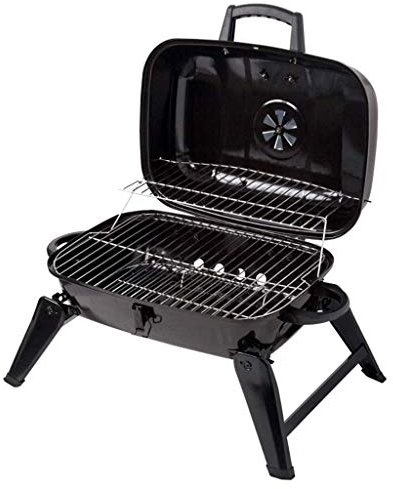 Holzkohlegrill Grillrost Holzkohle BBQ Grill Outdoor Kochgitter Runder Holzkohlegrill Tragbarer Camping-Standgrill