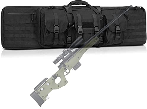 ANSNOW Gewehrkoffer, Taktischer Multi-Waffenkoffer, Luftgewehrkoffer, Waffentragekoffer, Gewehrtaschen Für Den Schießstand, Airsoft-Waffenkoffer, Schrotflintenkoffer, Weicher Gewehrkoffer Für Die Ja