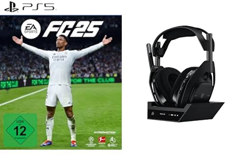 EA SPORTS FC 25 PS5 + Logitech G Astro A50 X LIGHTSPEED Wireless Gaming Headset