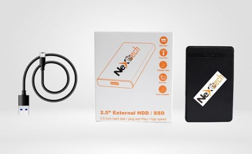 Nextech Disque dur externe USB 2,5 pouces Plug & Play 500 Go