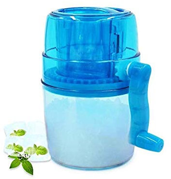 Trituradora de Hielo Manual multifunción portátil para Hacer granizados, Conos de Nieve caseros, Batidos, Bloques de Hielo, máquina para Afeitar Hielo