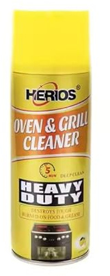 Oven Cleaner | Heavy Duty Oven & Grill Cleaner | Fast-Acting Deep Cleaner Spray | Dissolves Tough Grease and Burnt-on Food from Oven, Racks, Microwave etc.