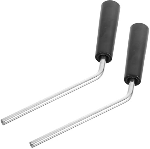 BESPORTBLE 2Pcs Universal Commercial Popcorn Machine Lid Handle Replacement – Sturdy Kettle Popcorn Maker Door Handle Accessory for Movie Nights and Party Use
