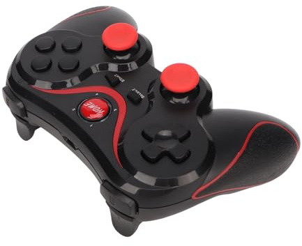 TIKATARER Contrôleur de Jeu sans Fil X3, Manette de Jeu à Double Mode avec Levier de Commande Fluide et Boutons Précis, pour Téléphone Portable IOS PC TV VR