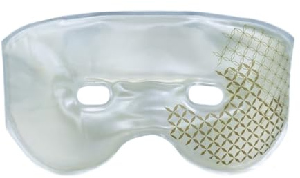 HAGJII Ögonmask Med Gel För Kall- & Varmterapi, återanvändbar Kylande & Värmande Kompress För Svullna ögon, Sovmask För Torra ögon, Migrän, Hudvård, Avkoppling