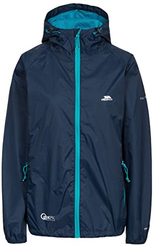 Trespass Damen Regenjacke Kompakt Zusammenrollbare Qikpac, Navy, XXL, FAJKRAM30018_NA1XXL