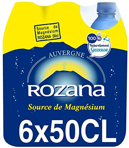 ROZANA|Eau Minerale Naturellement Gazeuse 6X50Cl|(Lot De 1)|Best Deal
