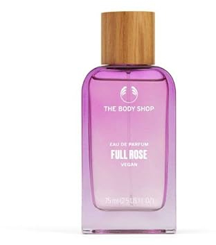 THE BODY SHOP Full Rose Eau De Perfume Vegan 75 ml - Aromatic Notes of Rose, Geranium Leaves and Cardamom