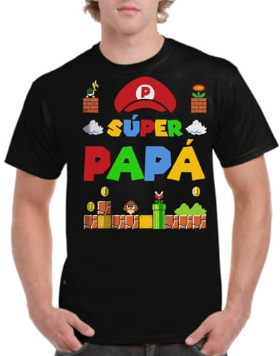 the Fan Tee Camiseta de Hombre Dia del Padre Papa Videojuegos 019 L